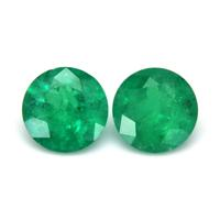 2.74 Ct.Tw.Total Carat Weight Emerald Pair from Brazil Video