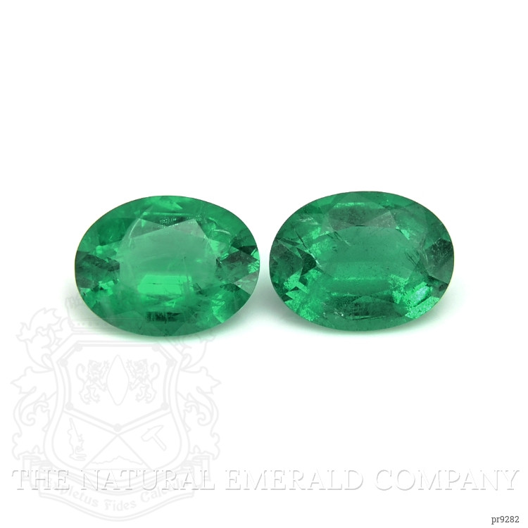 5.50 Ct.Tw. Emerald Pair from Zambia