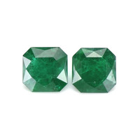 3.36 Ct.Tw.Total Carat Weight Emerald Pair from Brazil Video
