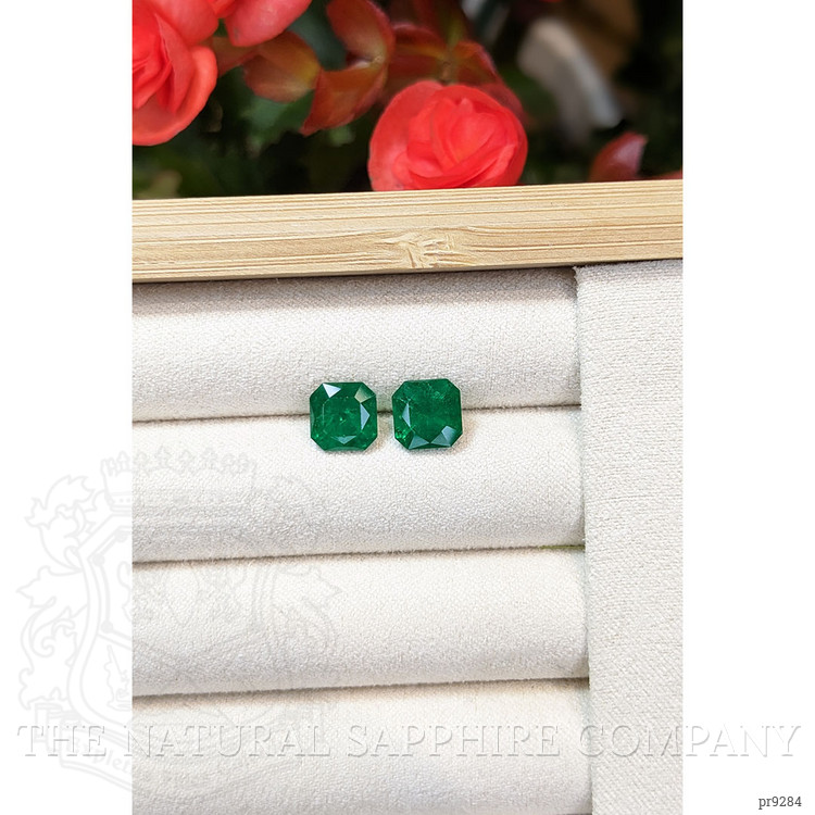 3.36 Ct.Tw. Emerald Pair from Brazil