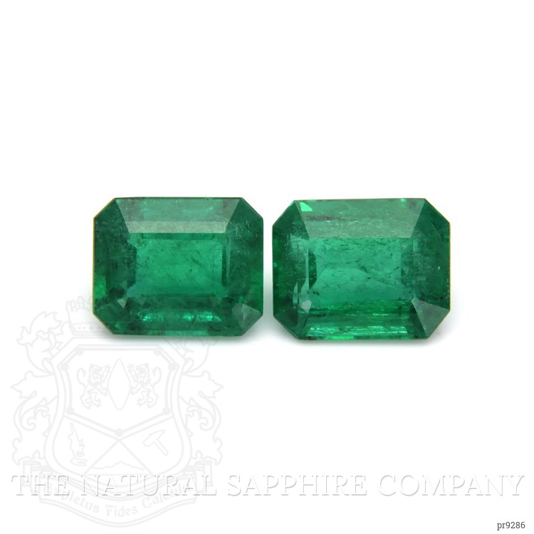 6.47 Ct.Tw. Emerald Pair from Zambia