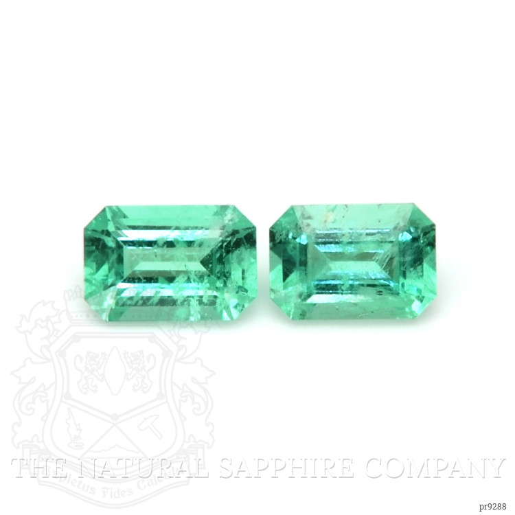 1.01 Ct.Tw. Emerald Pair from Zambia