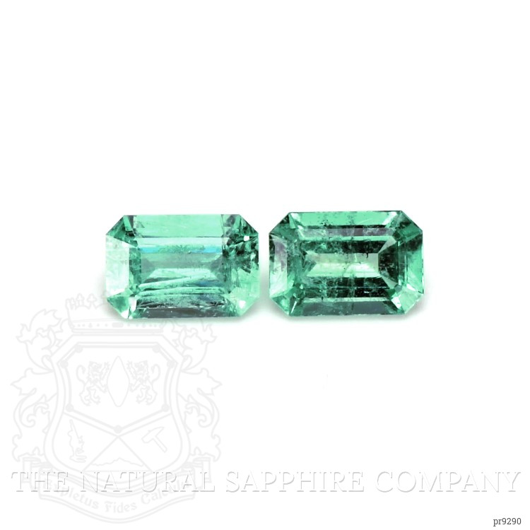 1.03 Ct.Tw. Emerald Pair from Zambia