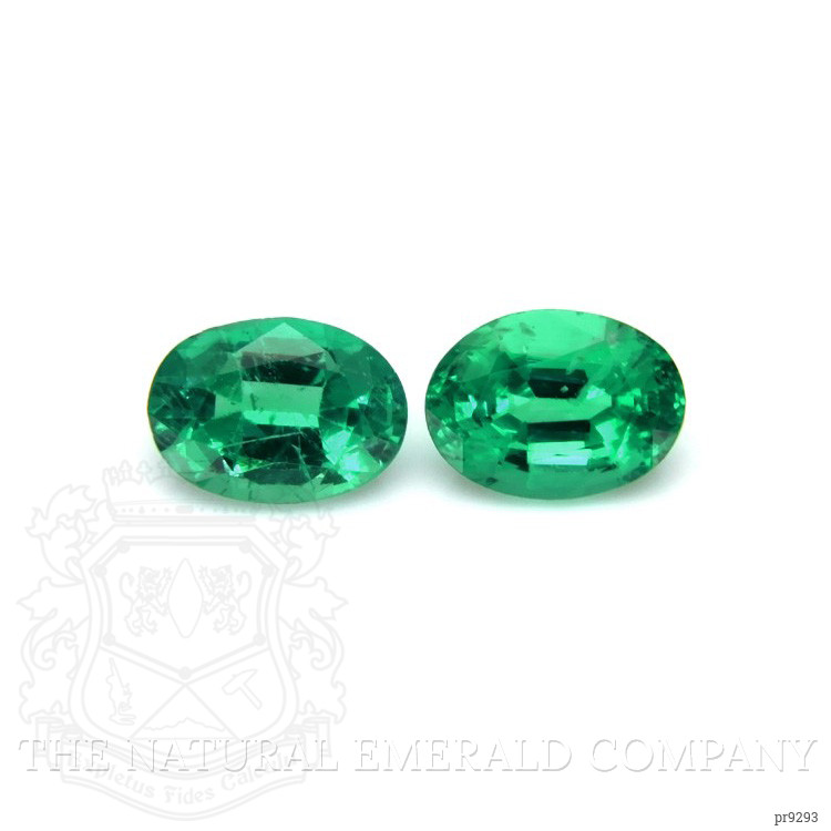 1.65 Ct.Tw. Emerald Pair from Zambia