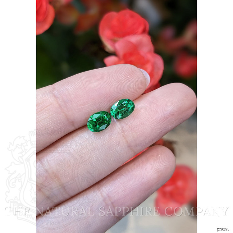 1.65 Ct.Tw. Emerald Pair from Zambia