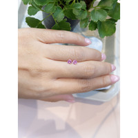 0.58&nbsp;Ct.Tw.Total Carat Weight Pink Sapphire Pair from Ceylon (Sri Lanka) Life Style