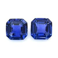 2.47&nbsp;Ct.Tw.Total Carat Weight Blue Sapphire Pair from Ceylon (Sri Lanka) Video
