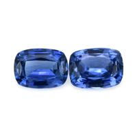 2.46&nbsp;Ct.Tw.Total Carat Weight Blue Sapphire Pair from Ceylon (Sri Lanka) Video