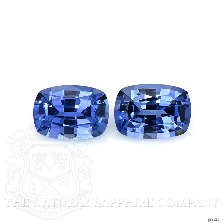1.95 Ct.Tw. Blue Sapphire Pair from Ceylon (Sri Lanka)