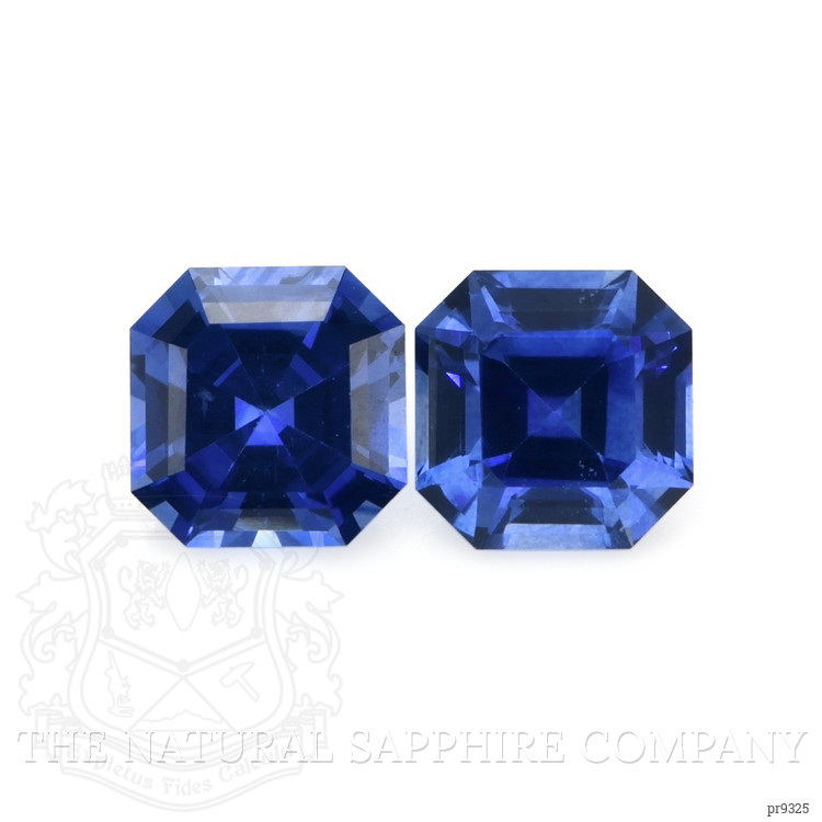 1.46 Ct.Tw. Blue Sapphire Pair from Ceylon (Sri Lanka)