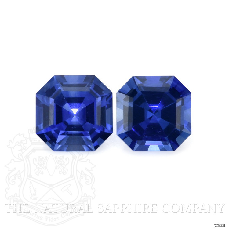 1.32 Ct.Tw. Blue Sapphire Pair from Ceylon (Sri Lanka)