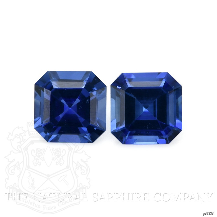 1.23 Ct.Tw. Blue Sapphire Pair from Ceylon (Sri Lanka)