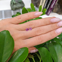 1.22&nbsp;Ct.Tw.Total Carat Weight Pink Sapphire Pair from Ceylon (Sri Lanka) Life Style
