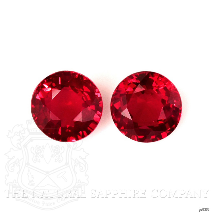 1.56 Ct.Tw. Ruby Pair from Mozambique