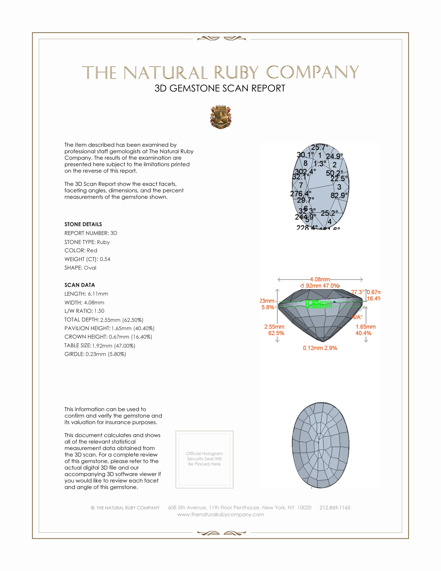 1.09 Ct.Tw. Ruby Pair from Mozambique