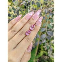 7.60&nbsp;Ct.Tw.Total Carat Weight Topaz Pair from Ceylon (Sri Lanka) Life Style