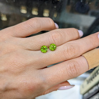 1.92&nbsp;Ct.Tw.Total Carat Weight Peridot Pair from Ceylon (Sri Lanka) Life Style