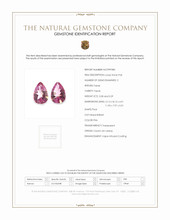 6.57 Ct.Tw.Total Carat Weight Pink Topaz Pair from Ceylon (Sri Lanka) Scan Report