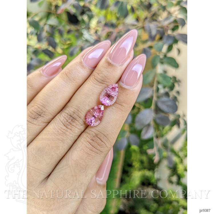 7.64 Ct.Tw. Topaz Pair from Ceylon (Sri Lanka)