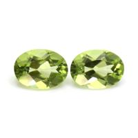 1.75&nbsp;Ct.Tw.Total Carat Weight Peridot Pair from Ceylon (Sri Lanka) Video