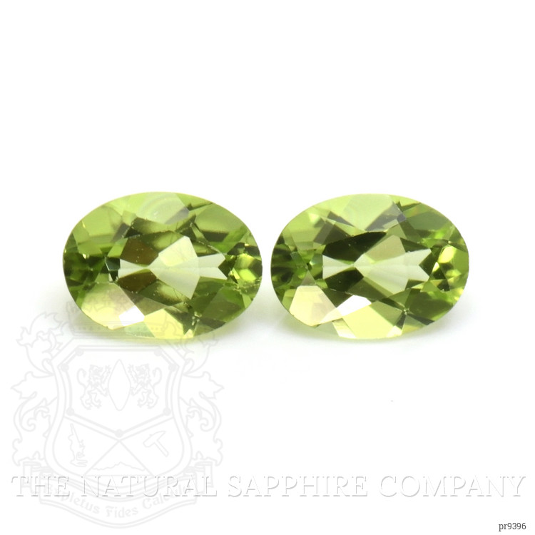 1.75 Ct.Tw. Peridot Pair from Ceylon (Sri Lanka)