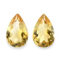 8.66&nbsp;Ct.Tw.Total Carat Weight Citrine Pair from Ceylon (Sri Lanka) Video