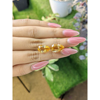 11.09&nbsp;Ct.Tw.Total Carat Weight Citrine Pair from Ceylon (Sri Lanka) Life Style