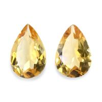 8.36&nbsp;Ct.Tw.Total Carat Weight Citrine Pair from Ceylon (Sri Lanka) Video