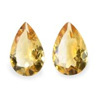 8.02&nbsp;Ct.Tw.Total Carat Weight Citrine Pair from Ceylon (Sri Lanka) Video