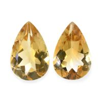 9.19&nbsp;Ct.Tw.Total Carat Weight Citrine Pair from Ceylon (Sri Lanka) Video