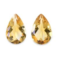 8.70&nbsp;Ct.Tw.Total Carat Weight Citrine Pair from Ceylon (Sri Lanka) Video