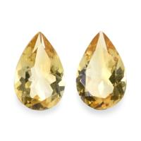 8.54&nbsp;Ct.Tw.Total Carat Weight Citrine Pair from Ceylon (Sri Lanka) Video
