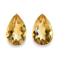 9.72&nbsp;Ct.Tw.Total Carat Weight Citrine Pair from Ceylon (Sri Lanka) Video