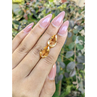 8.69&nbsp;Ct.Tw.Total Carat Weight Citrine Pair from Ceylon (Sri Lanka) Life Style