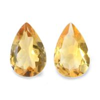 8.36&nbsp;Ct.Tw.Total Carat Weight Citrine Pair from Ceylon (Sri Lanka) Video