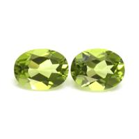 2.90&nbsp;Ct.Tw.Total Carat Weight Peridot Pair from Ceylon (Sri Lanka) Video