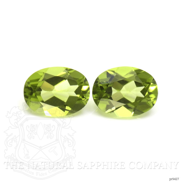 2.90 Ct.Tw. Peridot Pair from Ceylon (Sri Lanka)