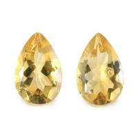 10.07&nbsp;Ct.Tw.Total Carat Weight Citrine Pair from Ceylon (Sri Lanka) Video