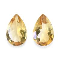 8.56&nbsp;Ct.Tw.Total Carat Weight Citrine Pair from Ceylon (Sri Lanka) Video