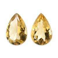9.06&nbsp;Ct.Tw.Total Carat Weight Citrine Pair from Ceylon (Sri Lanka) Video