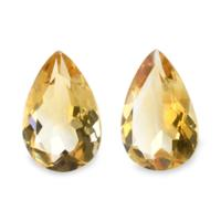 8.97&nbsp;Ct.Tw.Total Carat Weight Citrine Pair from Ceylon (Sri Lanka) Video