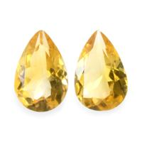 9.35&nbsp;Ct.Tw.Total Carat Weight Citrine Pair from Ceylon (Sri Lanka) Video