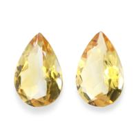 8.68&nbsp;Ct.Tw.Total Carat Weight Citrine Pair from Ceylon (Sri Lanka) Video