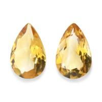 8.56&nbsp;Ct.Tw.Total Carat Weight Citrine Pair from Ceylon (Sri Lanka) Video