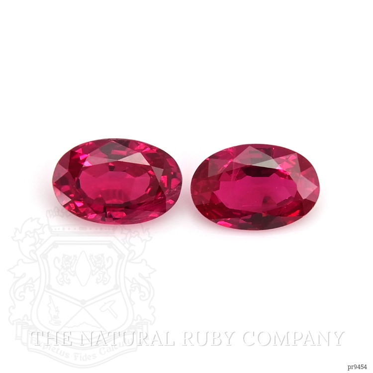 1.03 Ct.Tw. Ruby Pair from Mozambique