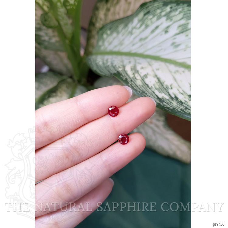 2.02 Ct.Tw. Ruby Pair from Mozambique