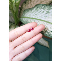 2.02 Ct.Tw.Total Carat Weight Ruby Pair from Mozambique Life Style