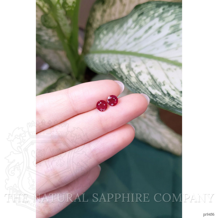 1.62 Ct.Tw. Ruby Pair from Mozambique