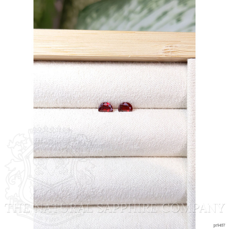 0.52 Ct.Tw. Ruby Pair from Mozambique