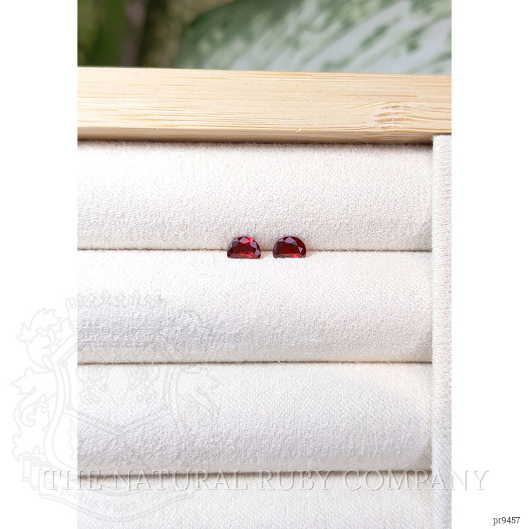 0.52 Ct.Tw. Ruby Pair from Mozambique